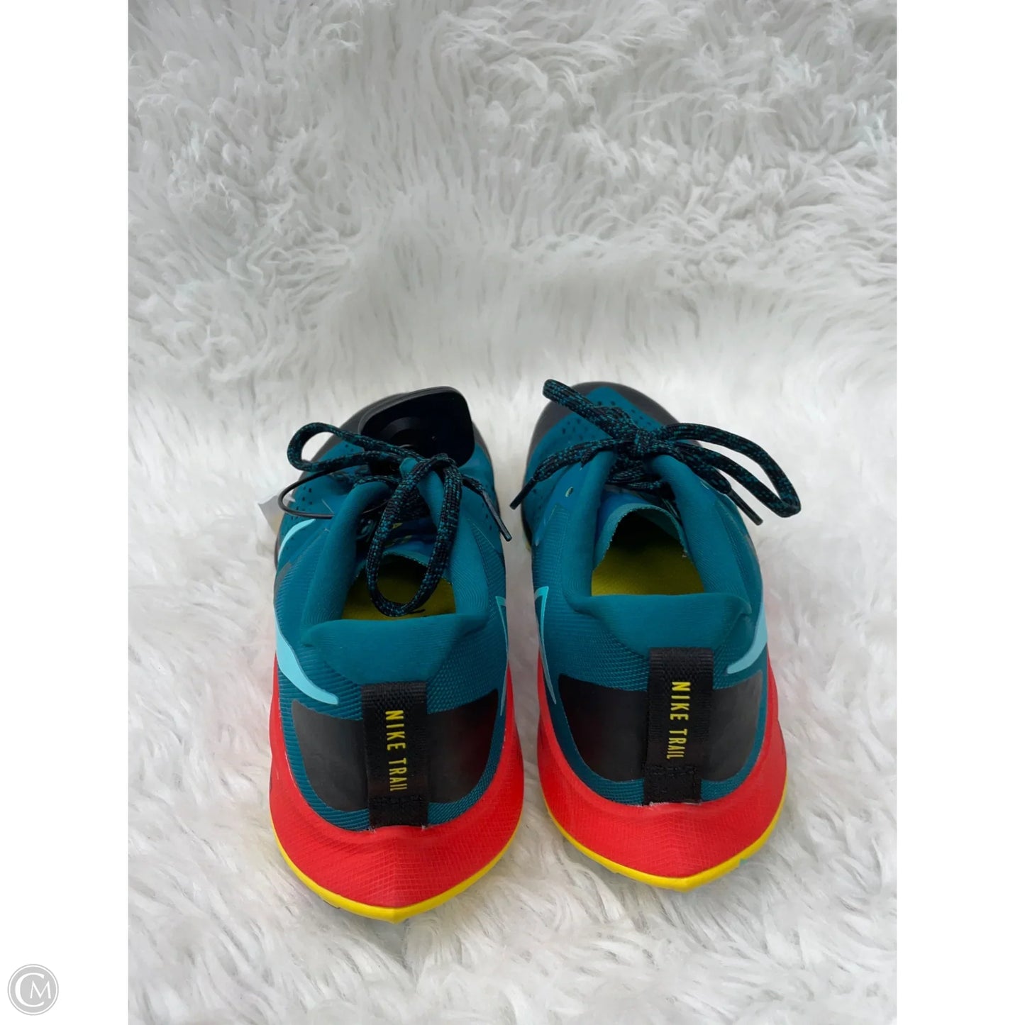 Shoes Athletic By Nike In Blue & Orange, Size: 8.5