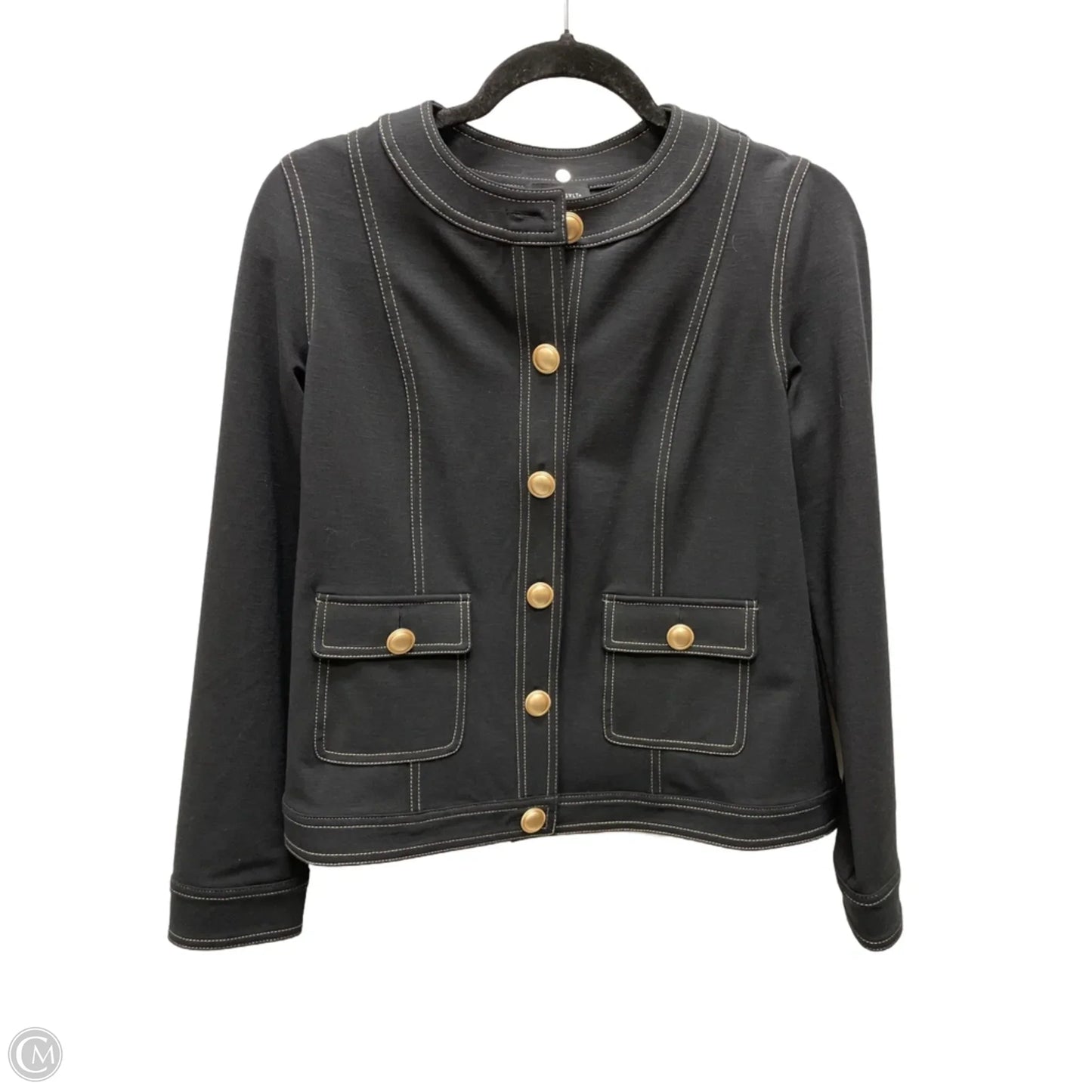 Jacket Other By Summersalt In Black & Gold, Size: S
