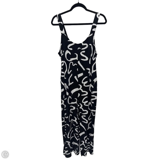 Jumpsuit By Emery Rose In Geometric Pattern, Size: Xl