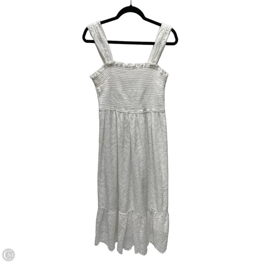Dress Casual Maxi By Cato In White, Size: Xl