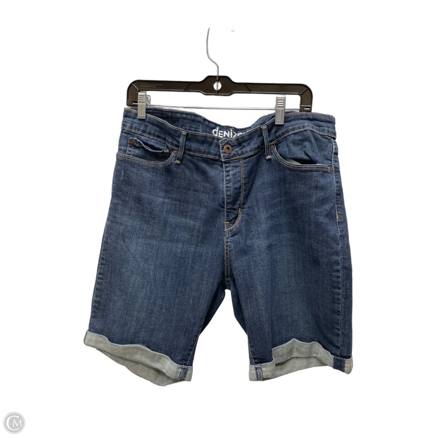 Shorts By Levis In Blue Denim, Size: 16