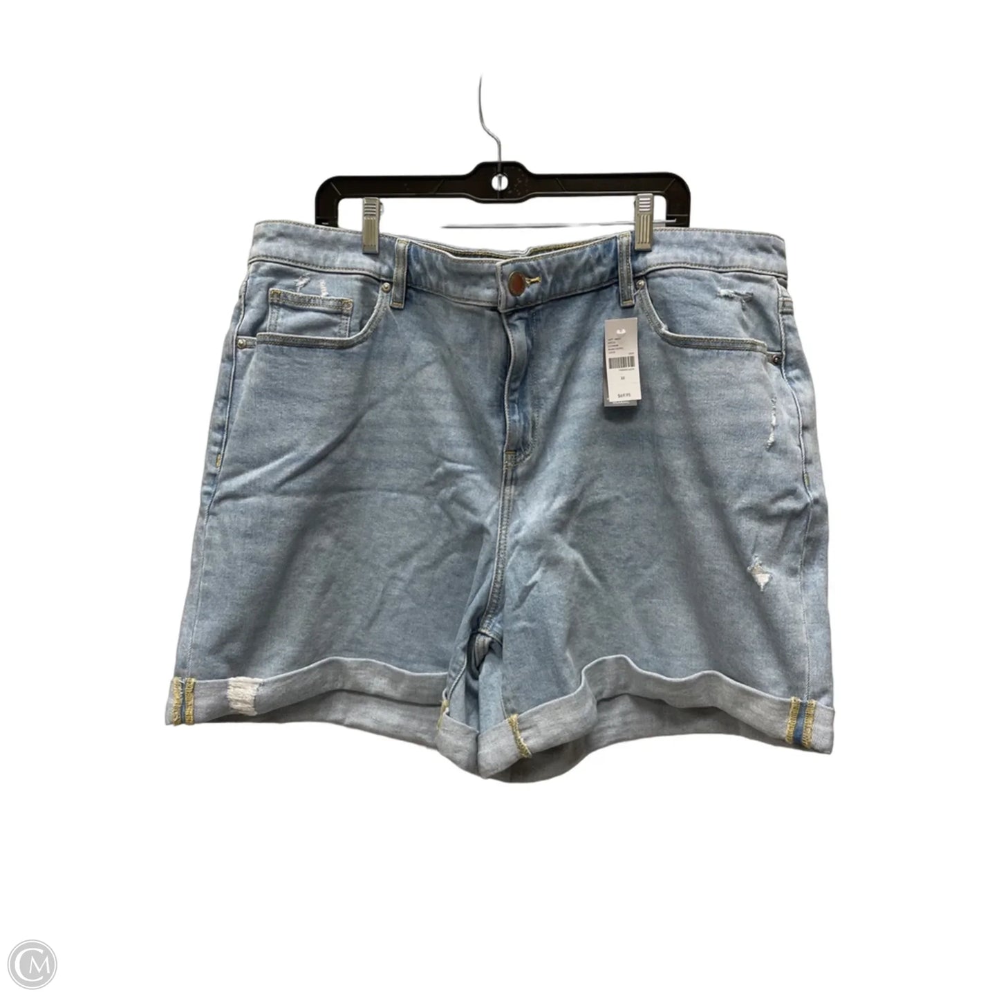 Shorts By Lane Bryant In Blue Denim, Size: 22
