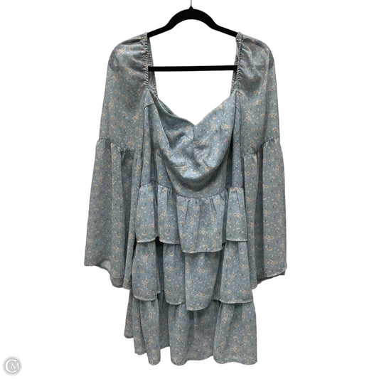 Dress Casual Short By Cider In Floral Print, Size: 3x