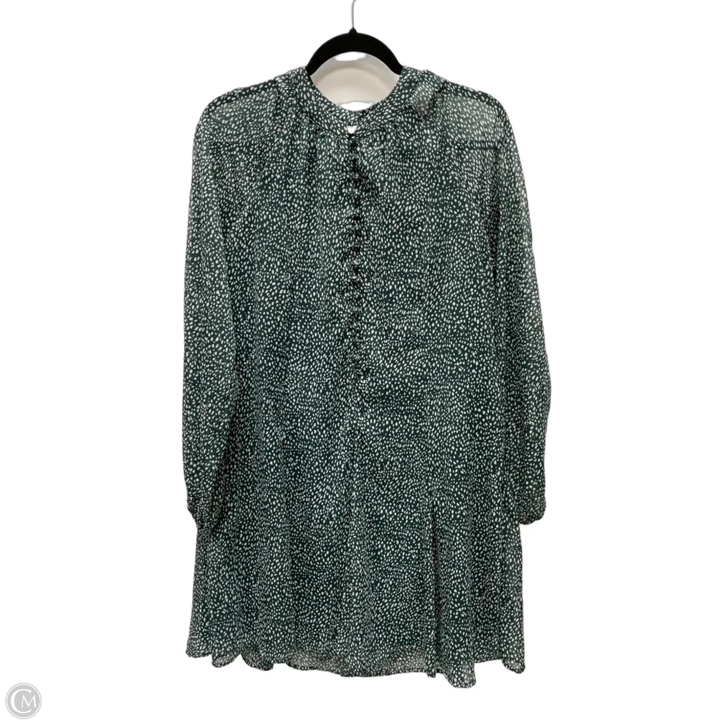 Top Long Sleeve By Joie In Polkadot Pattern, Size: M