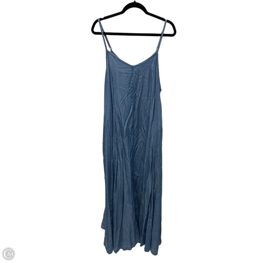 Dress Casual Maxi By Torrid In Blue Denim, Size: 1x
