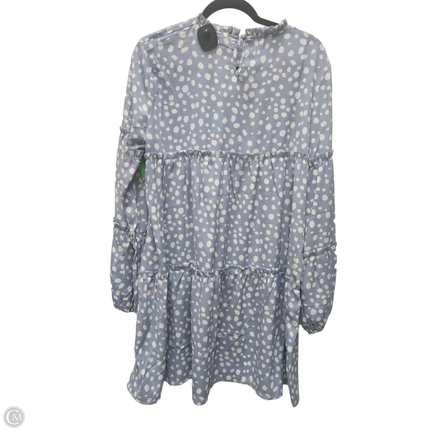 Dress Casual Short By Solutions In Polkadot Pattern, Size: L