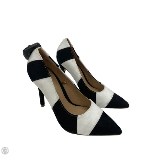 Shoes Heels Stiletto By Eva Mendes In Striped Pattern, Size: 6