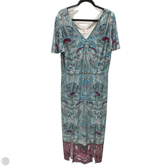Dress Casual Maxi By London Style In Geometric Pattern, Size: 2x
