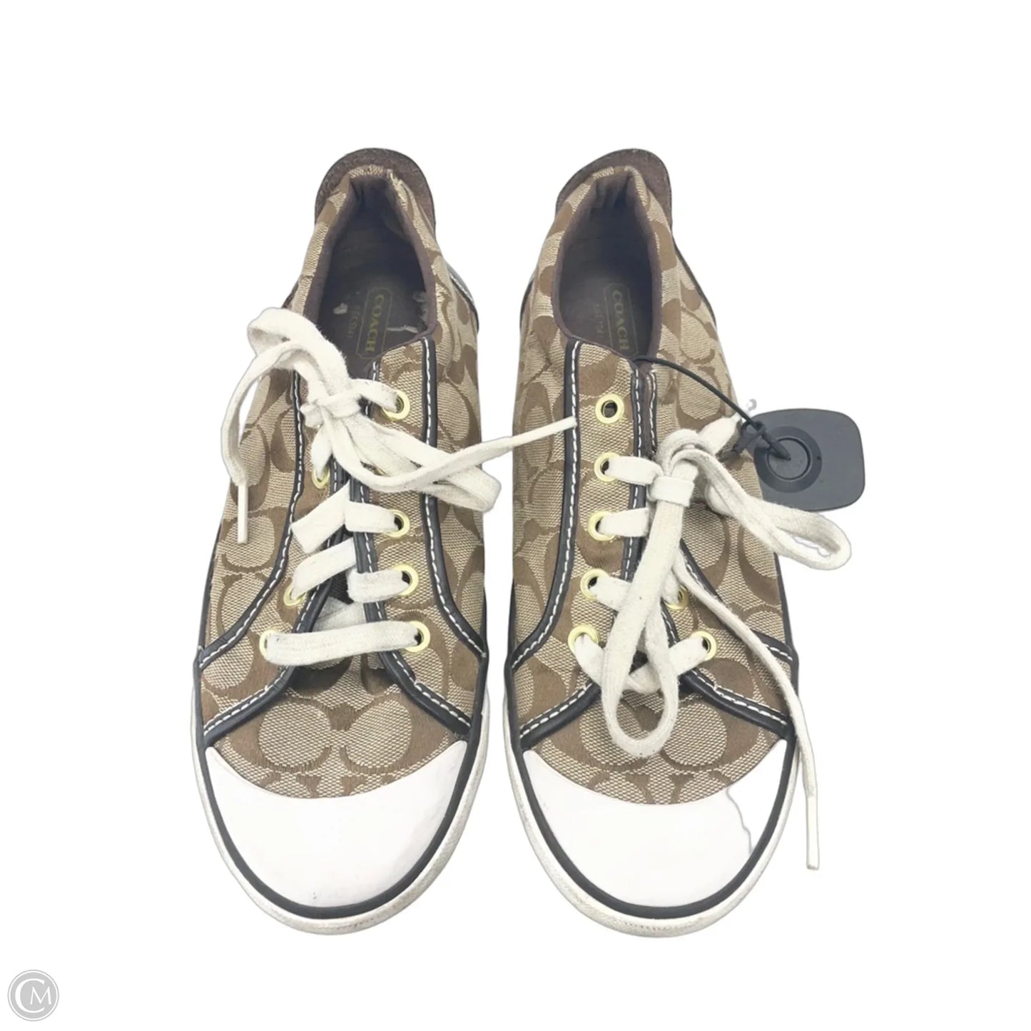 Shoes Designer By Coach In Brown, Size: 8.5