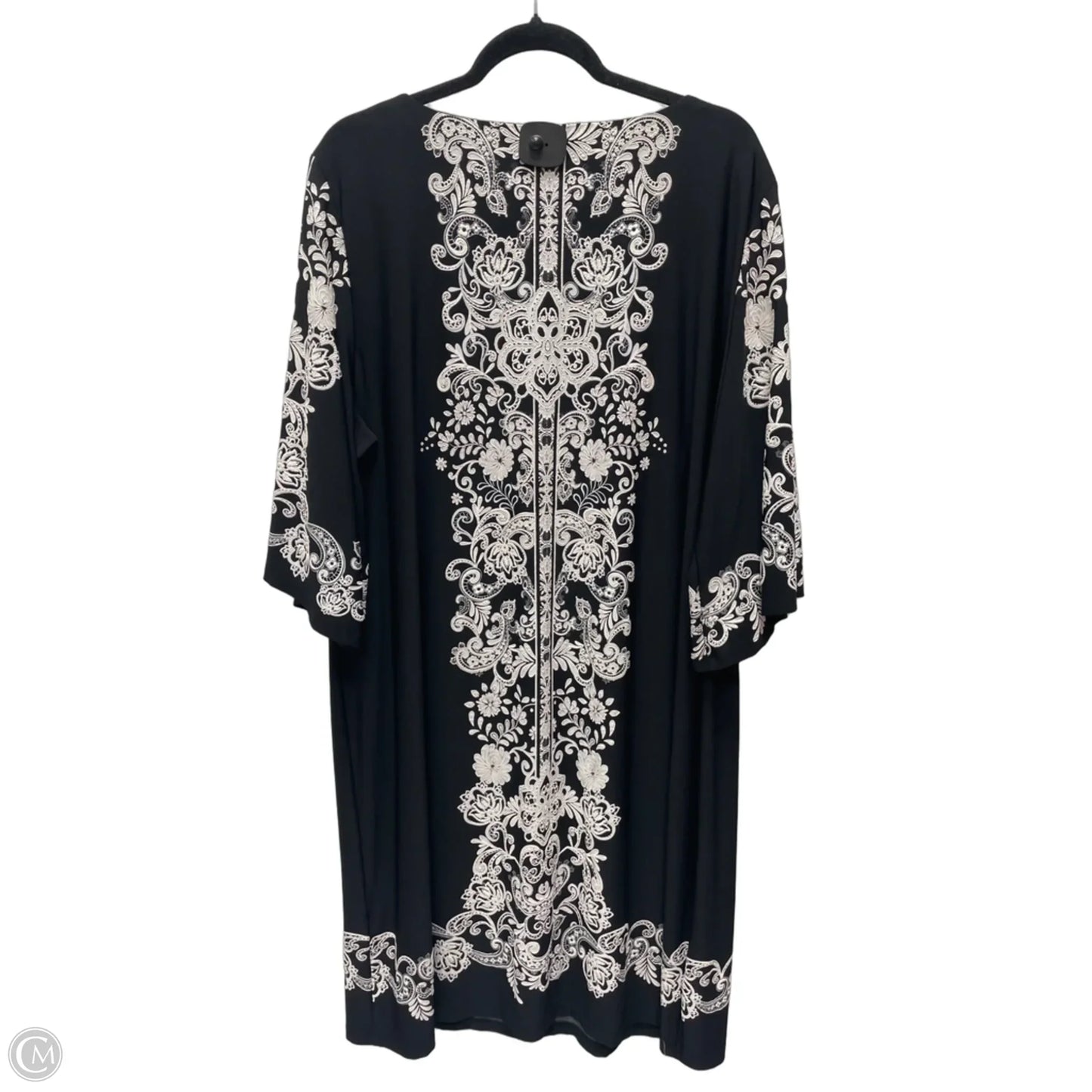 Dress Casual Midi By Studio 1 In Floral Print, Size: 3x