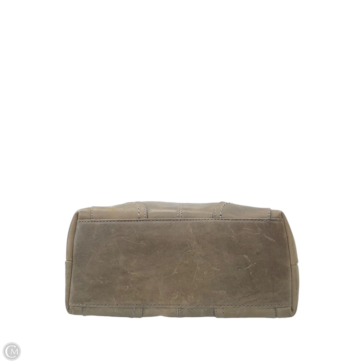 Handbag Leather By Diba, Size: Large