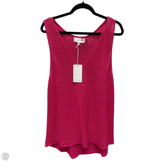 Vest Sweater By Dear John In Pink, Size: L