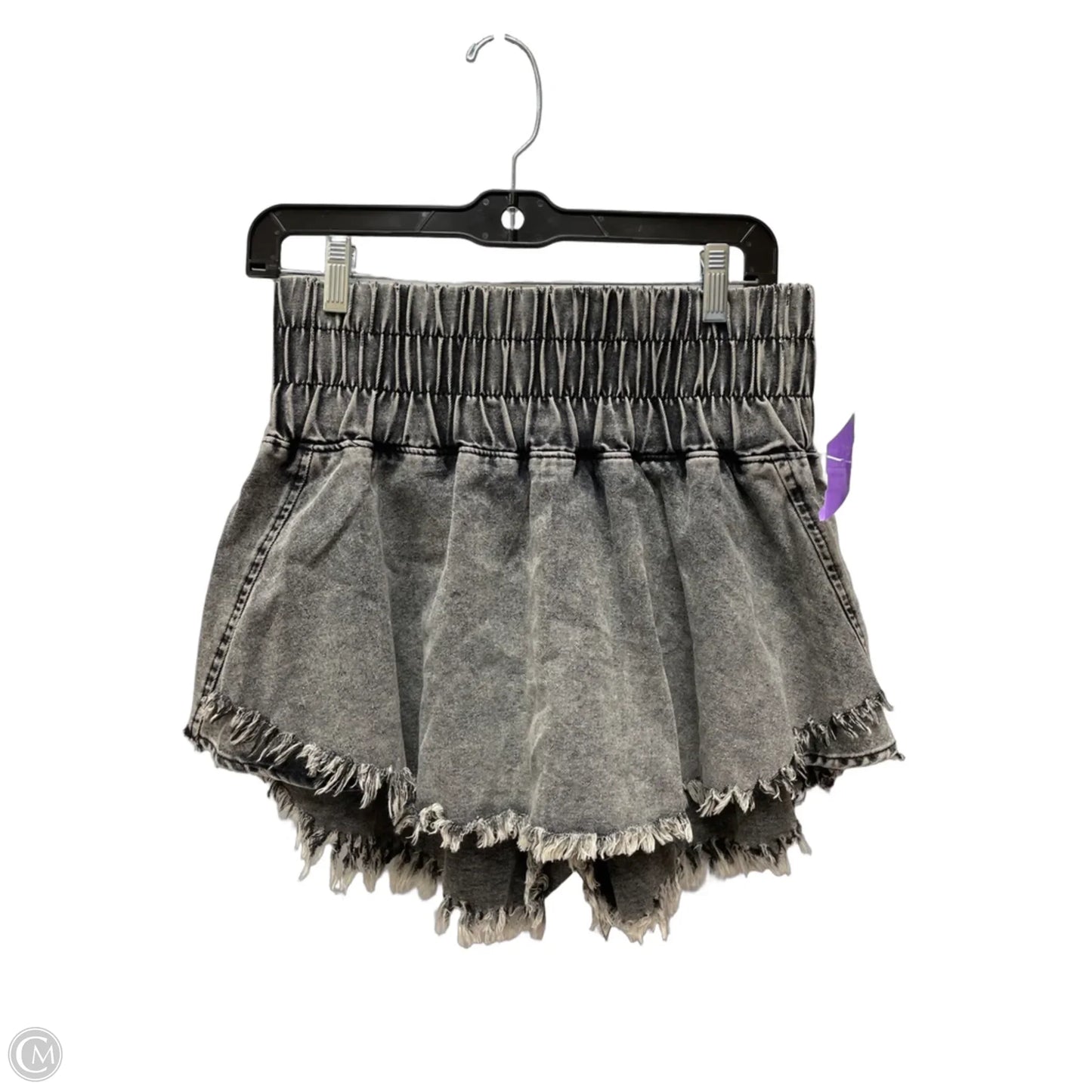 Skort By Peach Love Cream California In Black Denim, Size: 6