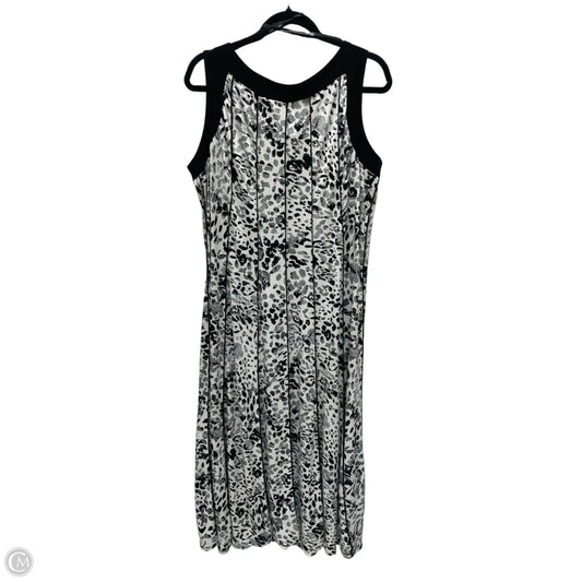 Dress Casual Midi By Perceptions In Floral Print, Size: Xl