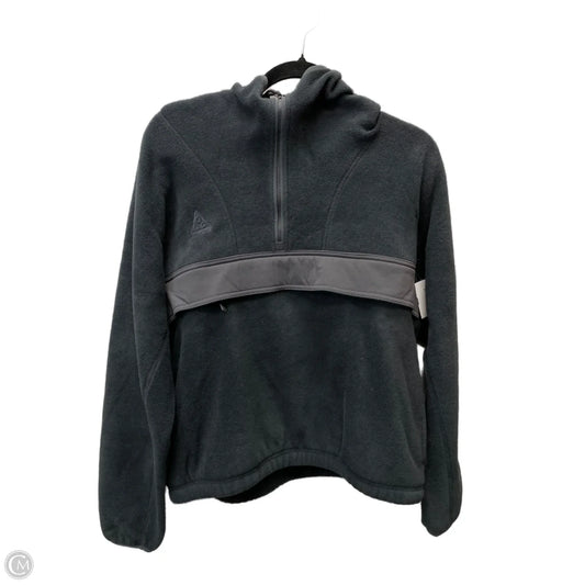 Jacket Fleece By Nike Apparel In Grey, Size: L