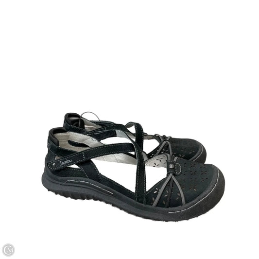 Shoes Flats By Jambu In Black, Size: 7.5