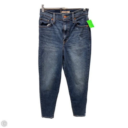 Jeans Skinny By Levis In Blue Denim, Size: 2