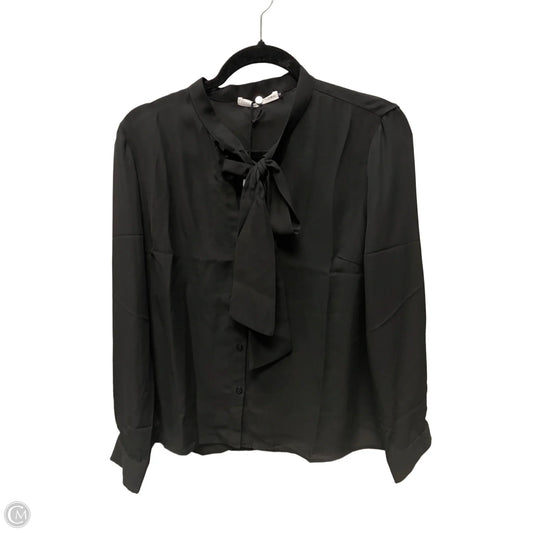 Top Long Sleeve By threeeightytwo In Black, Size: M