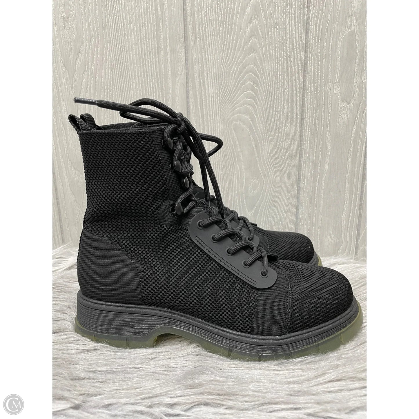 Boots Ankle Flats By Mia In Black, Size: 8