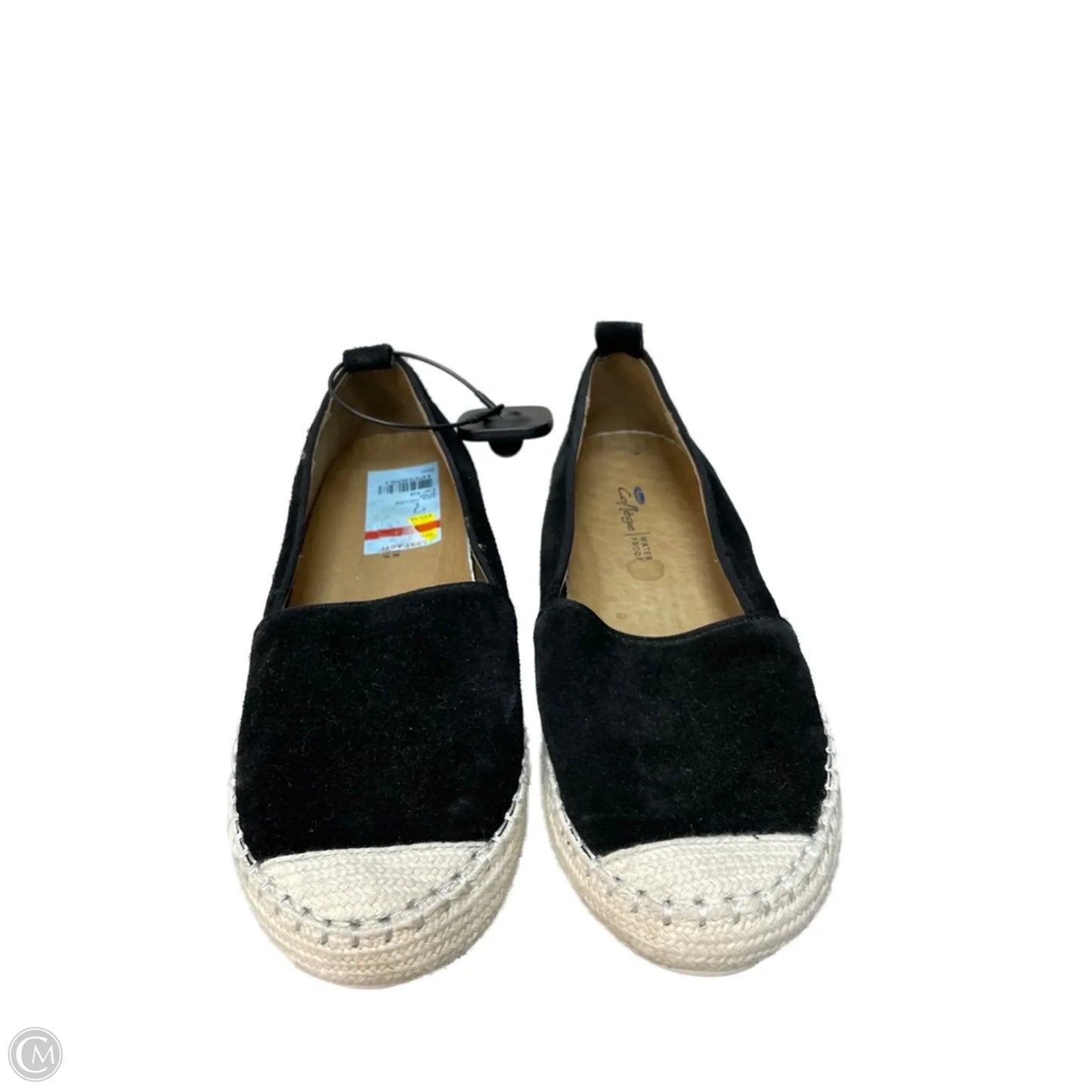 Shoes Flats By Clothes Mentor In Black & Tan, Size: 7