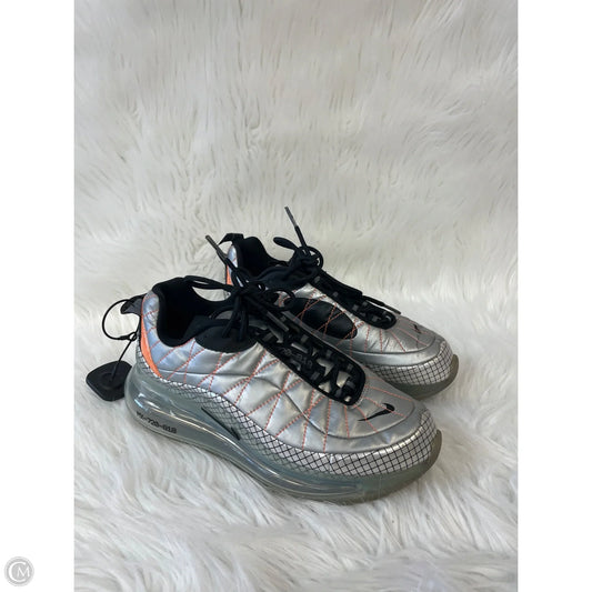 Shoes Athletic By Nike In Grey & Orange, Size: 7