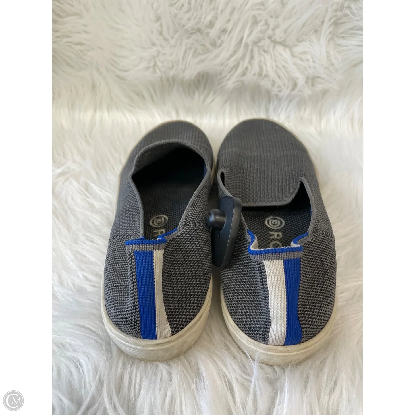 Shoes Flats By Rothys In Grey, Size: 8