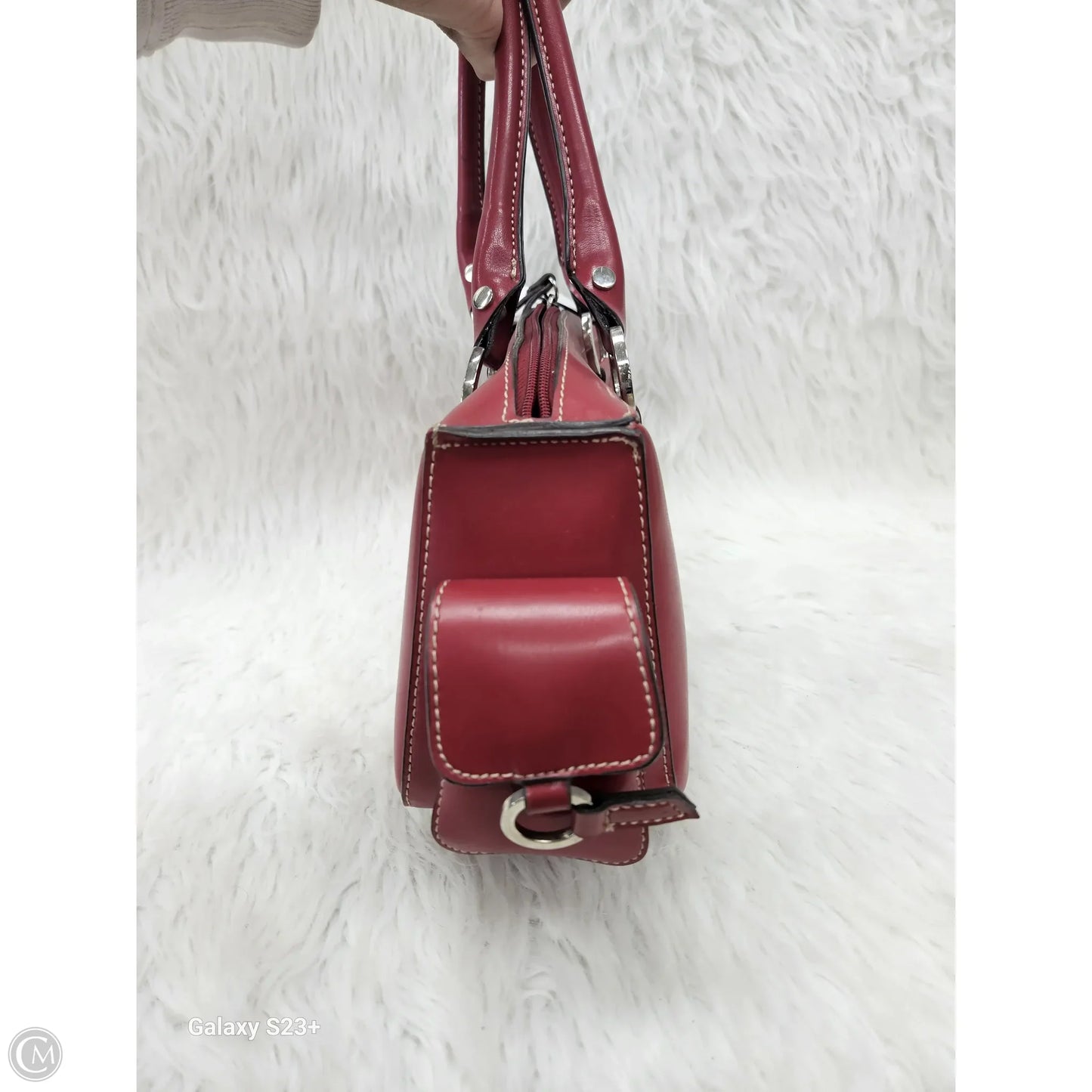 Handbag By Bass, Size: Medium