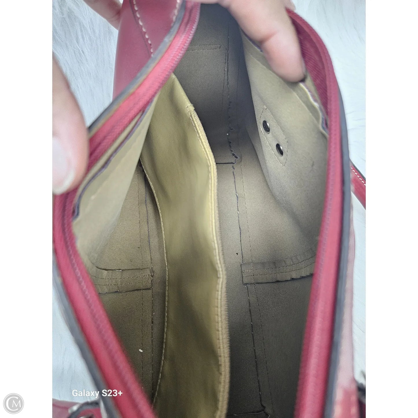 Handbag By Bass, Size: Medium