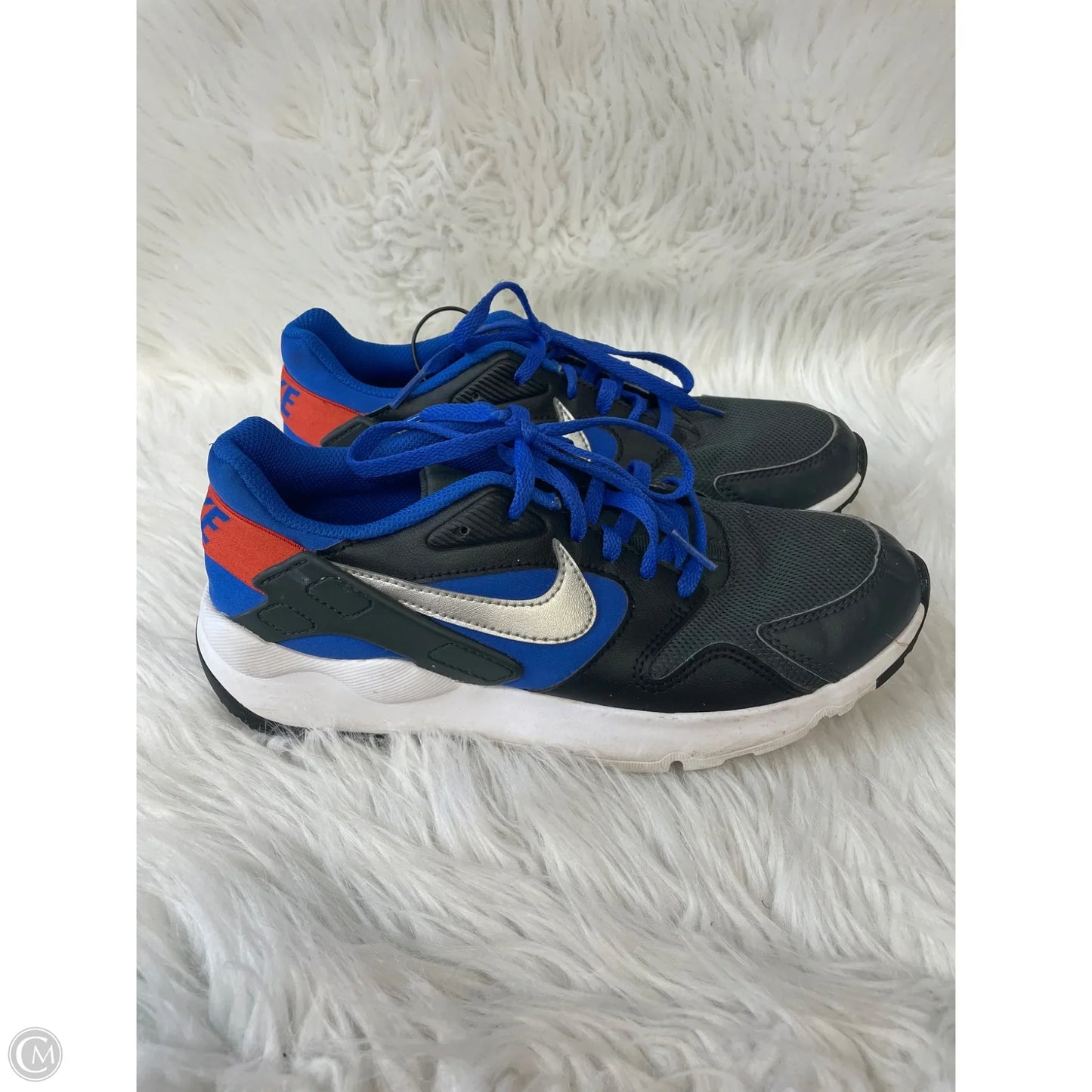 Shoes Athletic By Nike In Blue & Grey, Size: 8.5