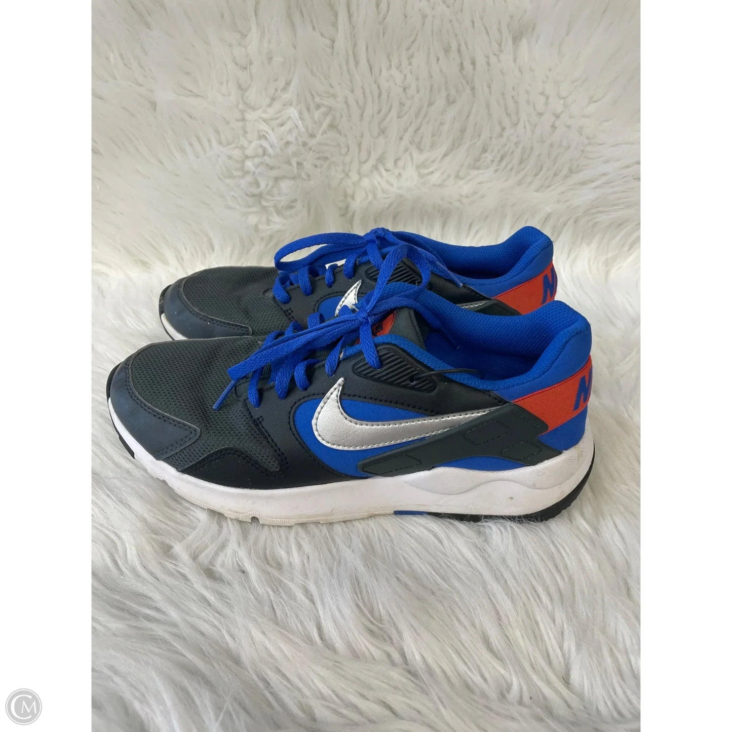 Shoes Athletic By Nike In Blue & Grey, Size: 8.5