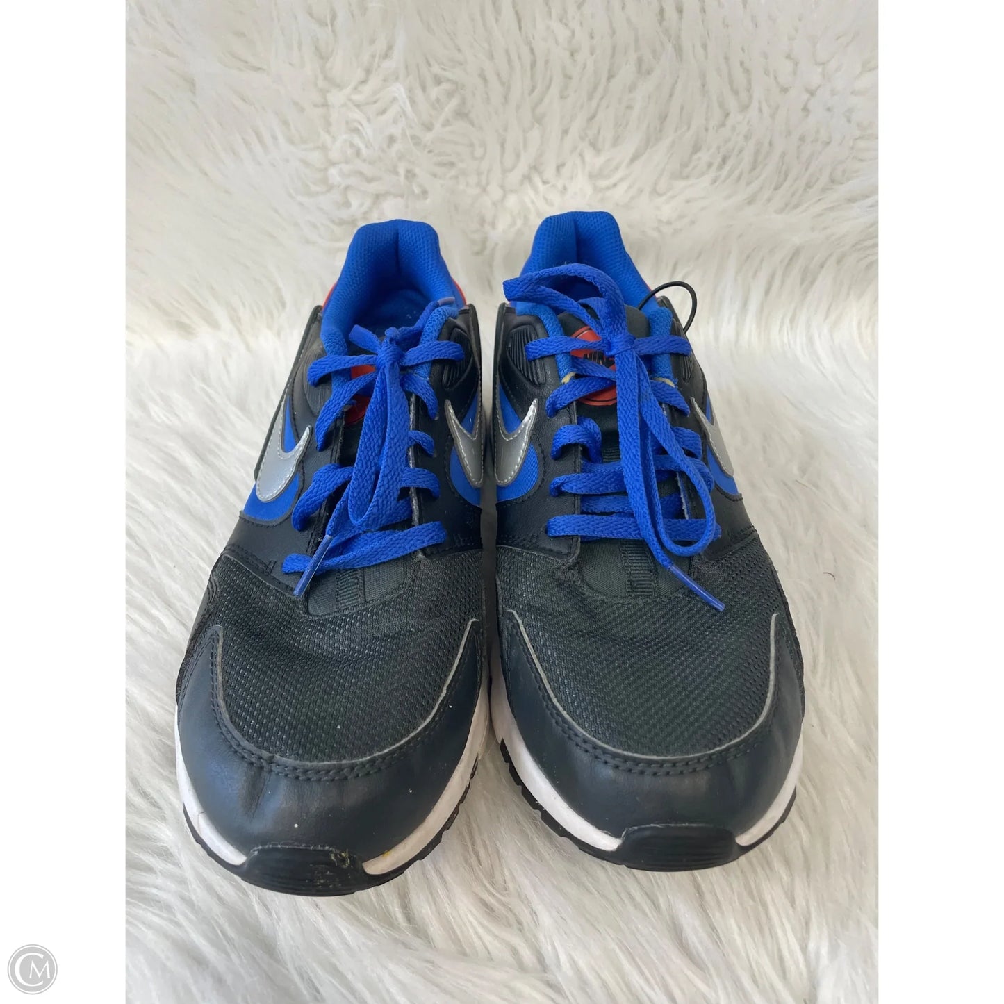 Shoes Athletic By Nike In Blue & Grey, Size: 8.5