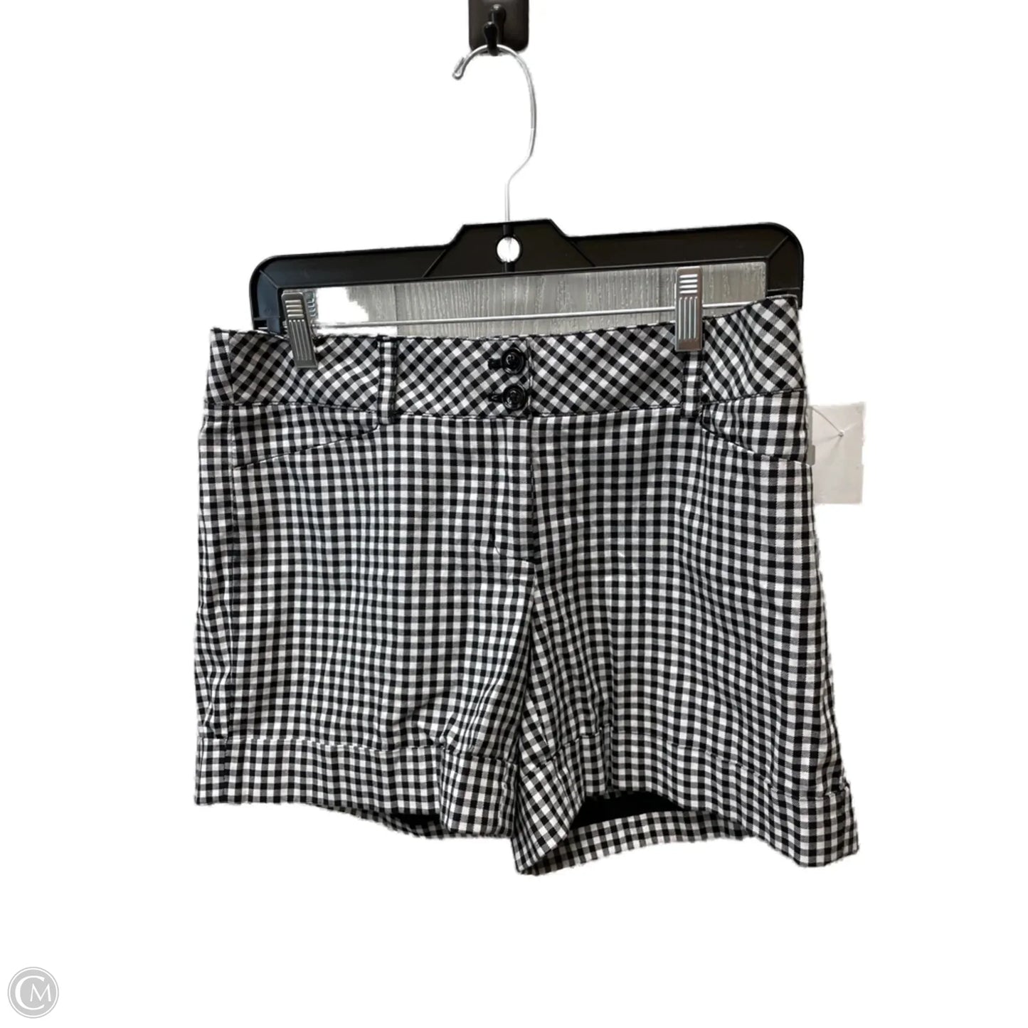 Shorts By White House Black Market In Black & White, Size: 4