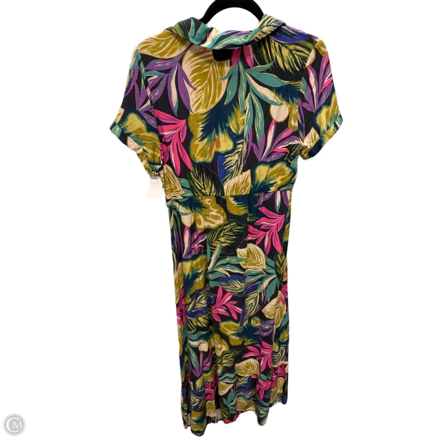 Dress Casual Maxi By jolie & joy In Tropical Print, Size: L