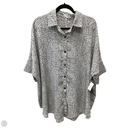 Dress Casual Short By Easel In Black & Tan, Size: M