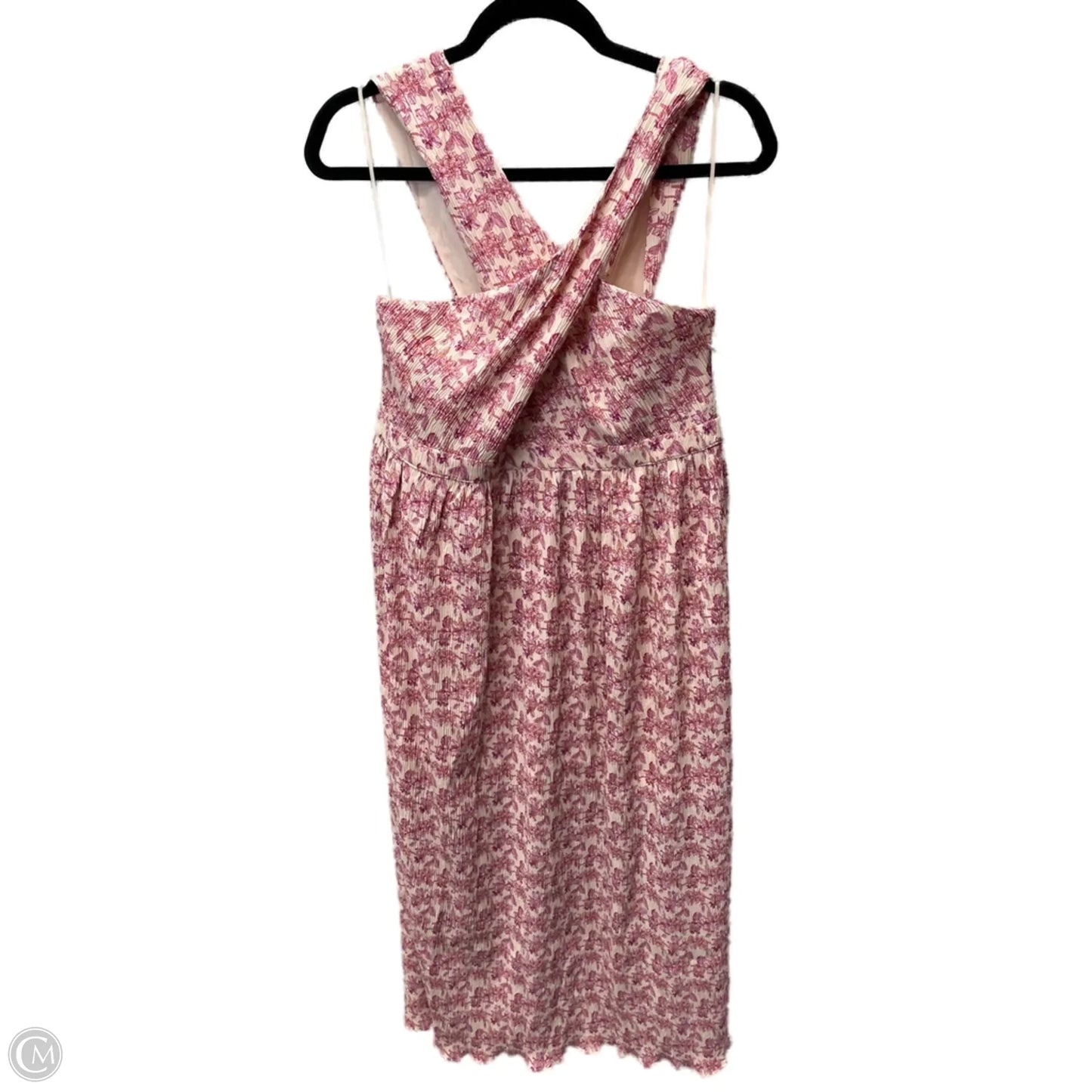 Dress Casual Maxi By Tcec In Pink & Tan, Size: L
