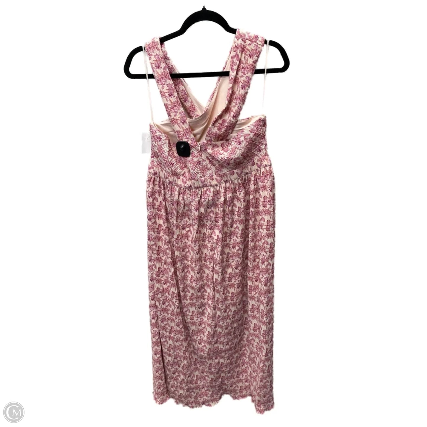 Dress Casual Maxi By Tcec In Pink & Tan, Size: L