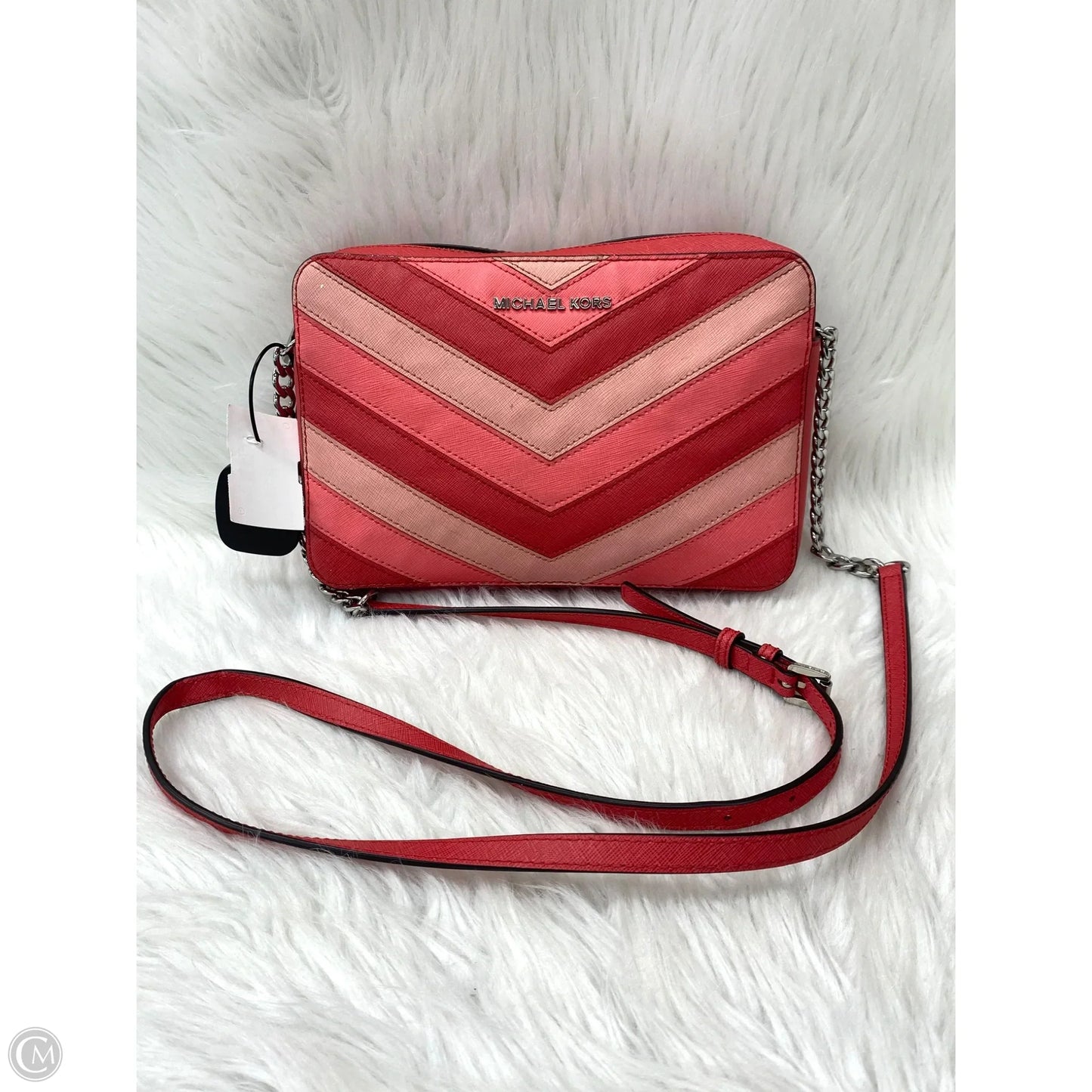 Crossbody Designer By Michael Kors, Size: Medium