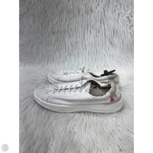 Shoes Flats By Hey Dude In White, Size: 7