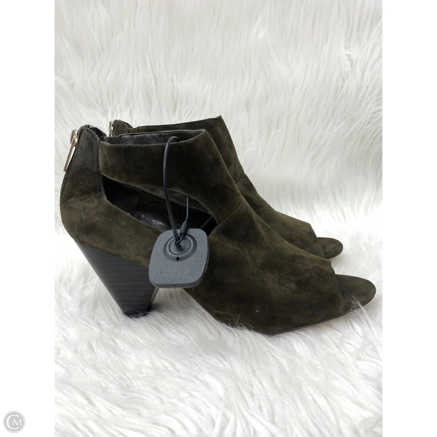 Boots Ankle Heels By Vince Camuto In Green, Size: 11