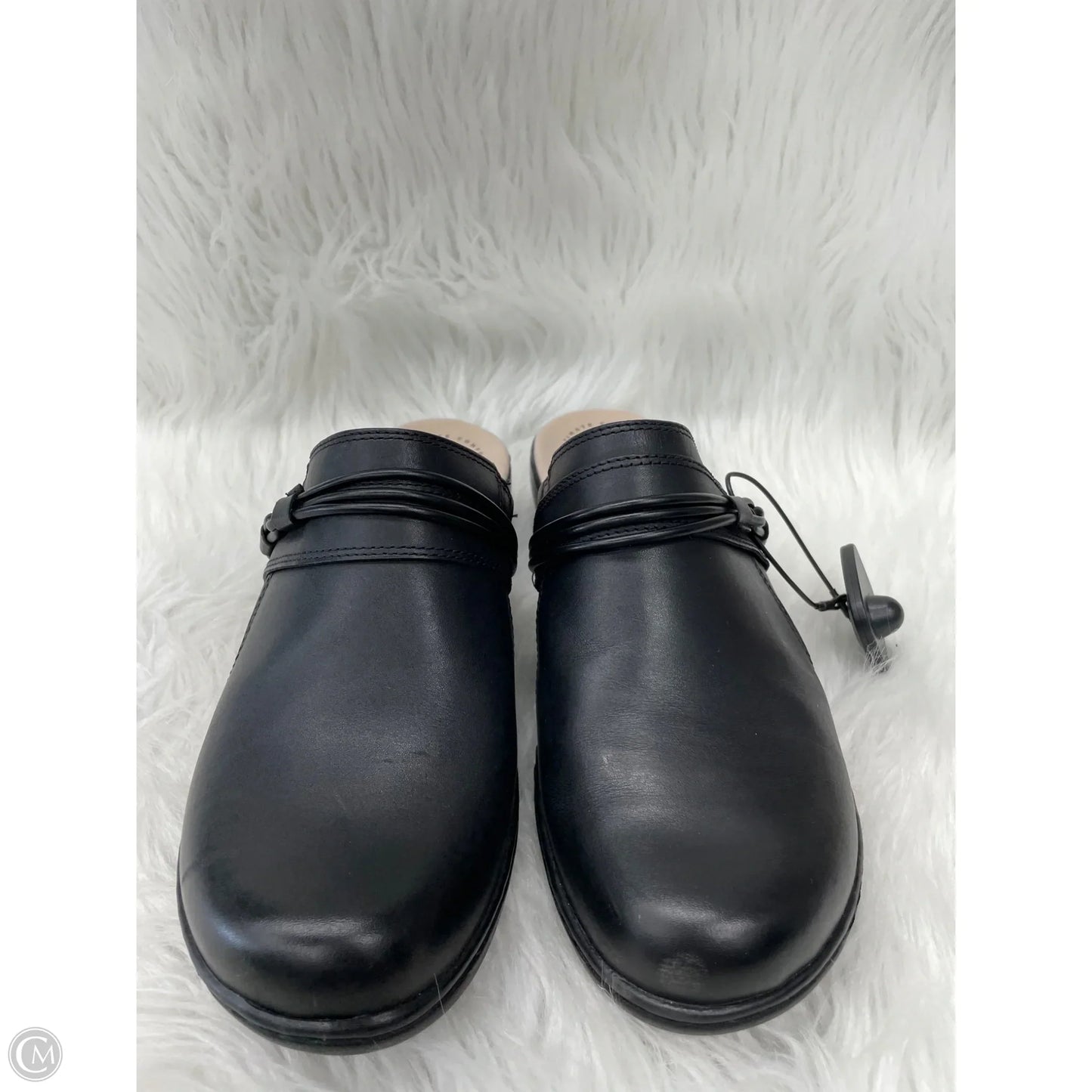 Shoes Flats By Clarks In Black, Size: 11