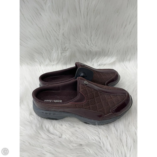 Shoes Flats By Easy Spirit In Brown & Grey, Size: 6.5