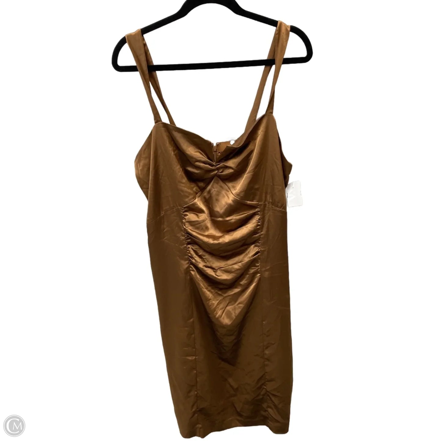 Dress Party Short By Newport News In Brown, Size: 1x