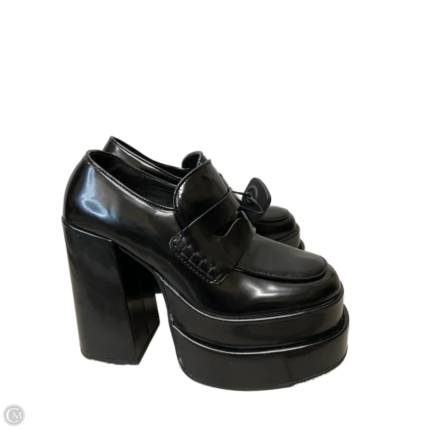 Shoes Heels Platform By Steve Madden In Black, Size: 8
