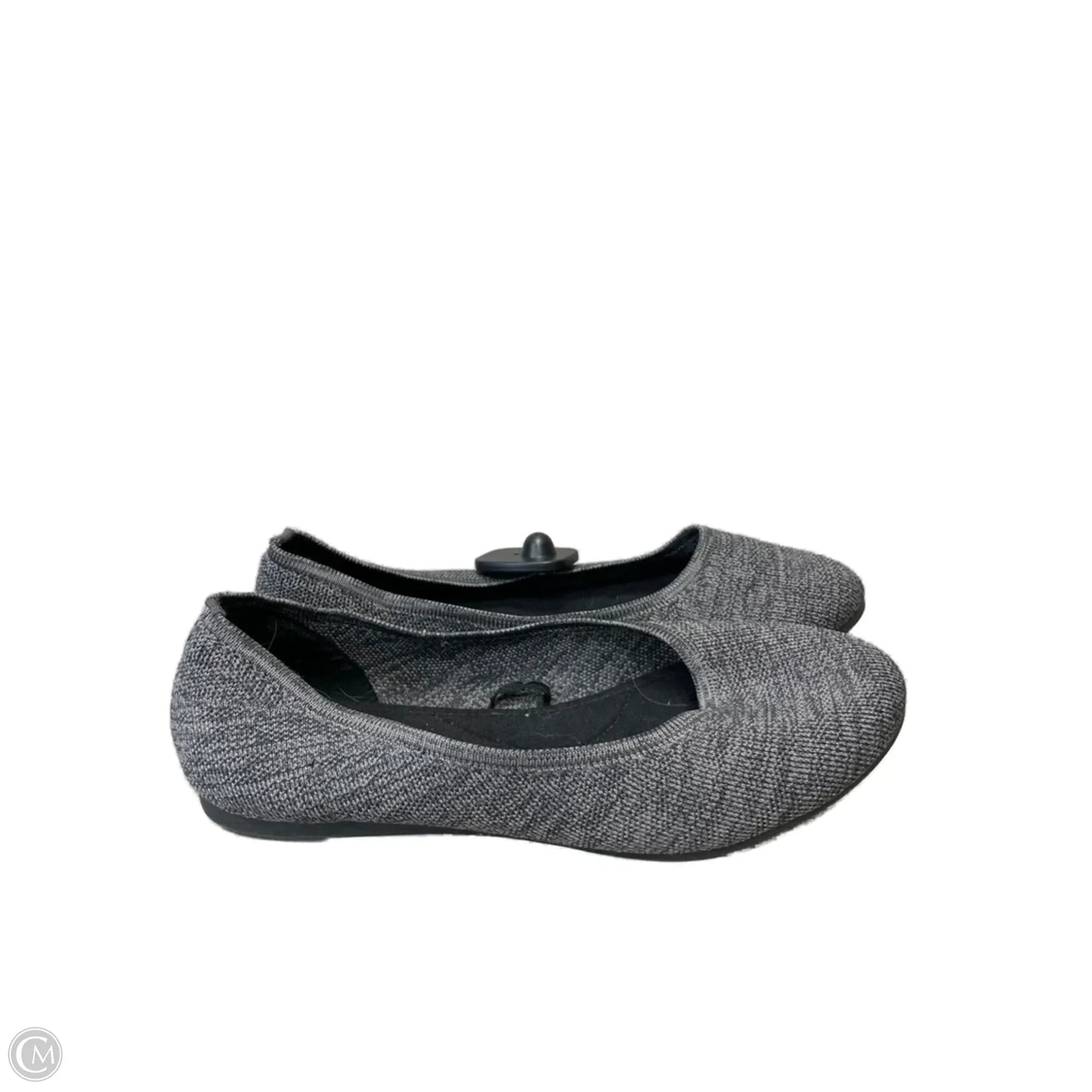 Shoes Flats By Jelly Pop In Grey, Size: 10