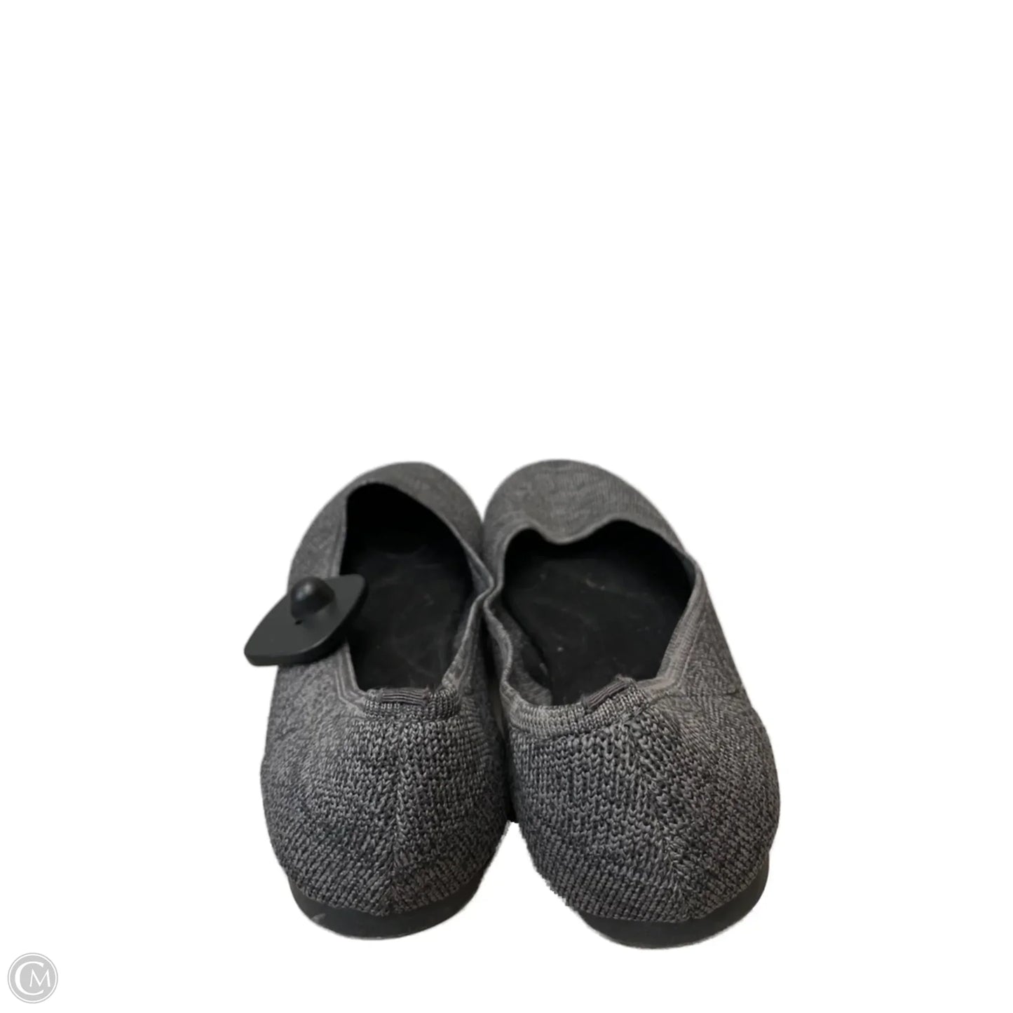 Shoes Flats By Jelly Pop In Grey, Size: 10