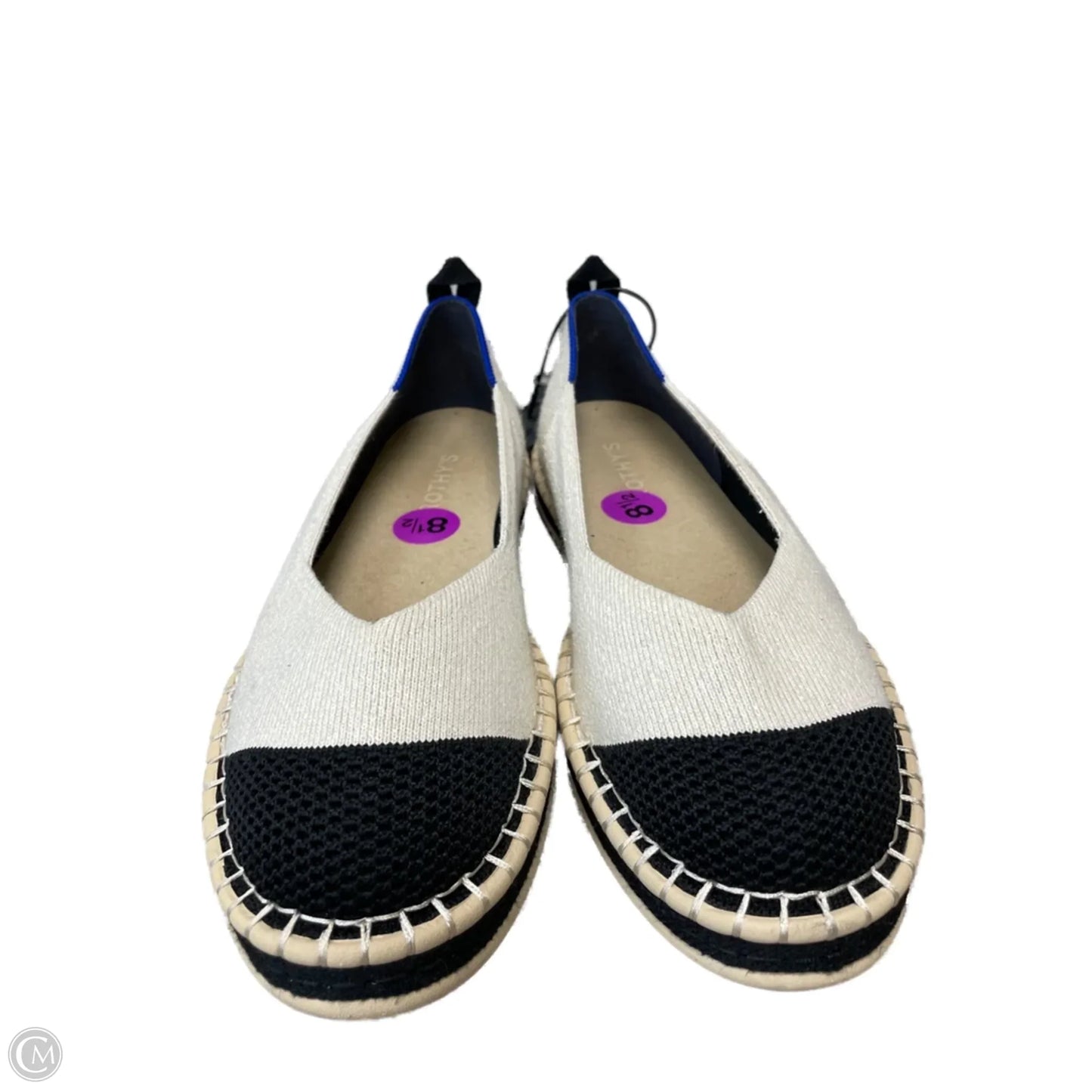 Shoes Flats By Rothys In Cream & Tan, Size: 8.5