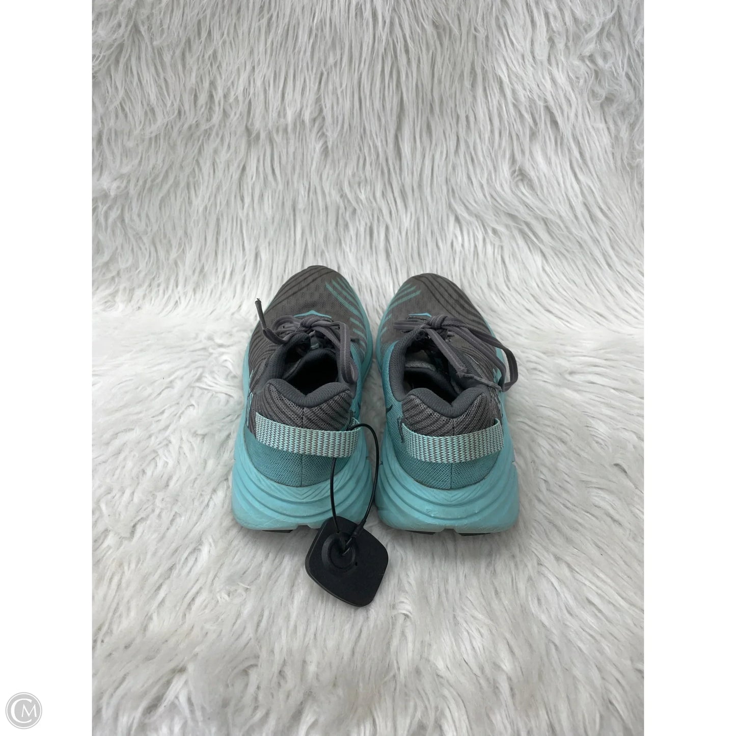 Shoes Athletic By Hoka In Teal, Size: 8.5