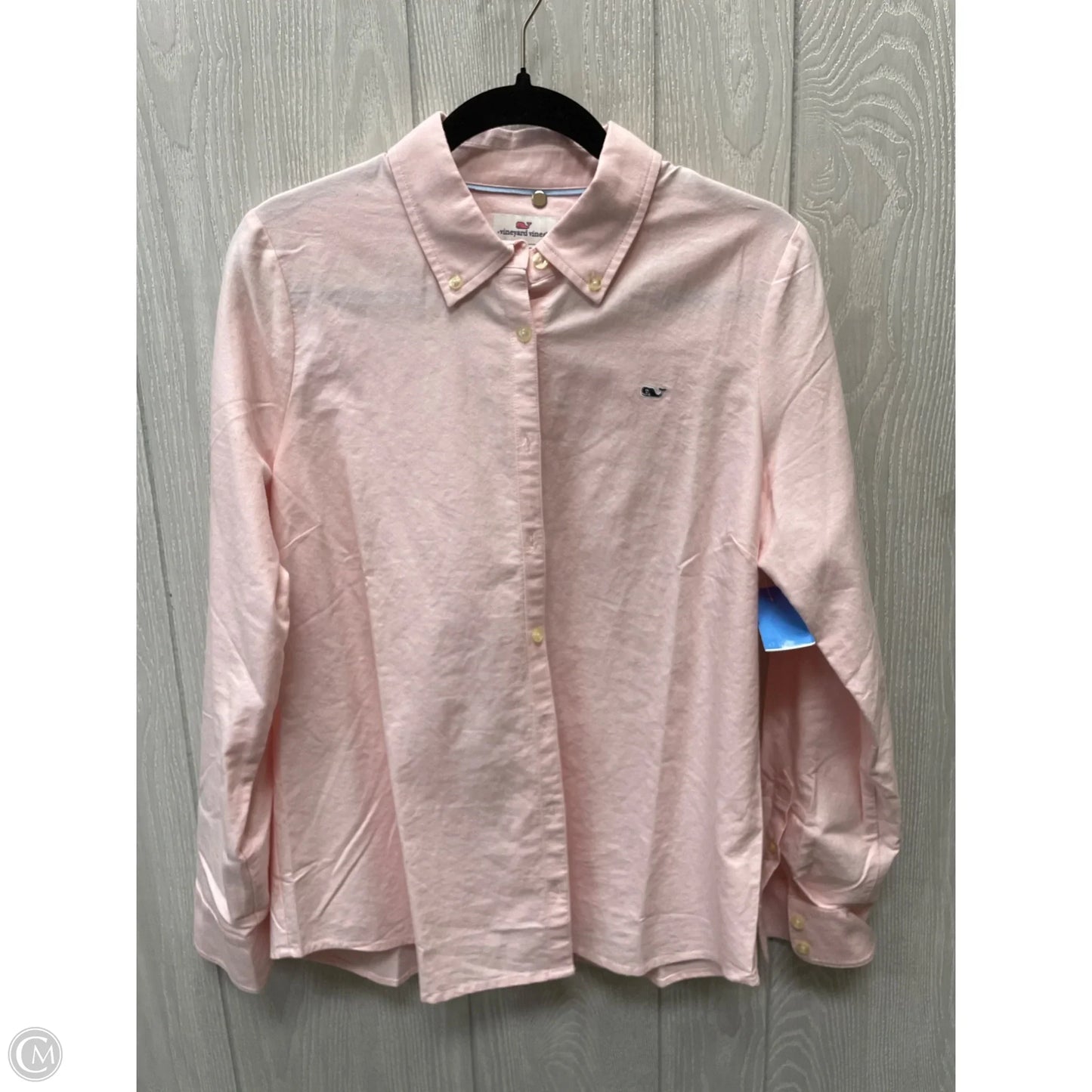 Top Long Sleeve By Vineyard Vines In Pink, Size: M