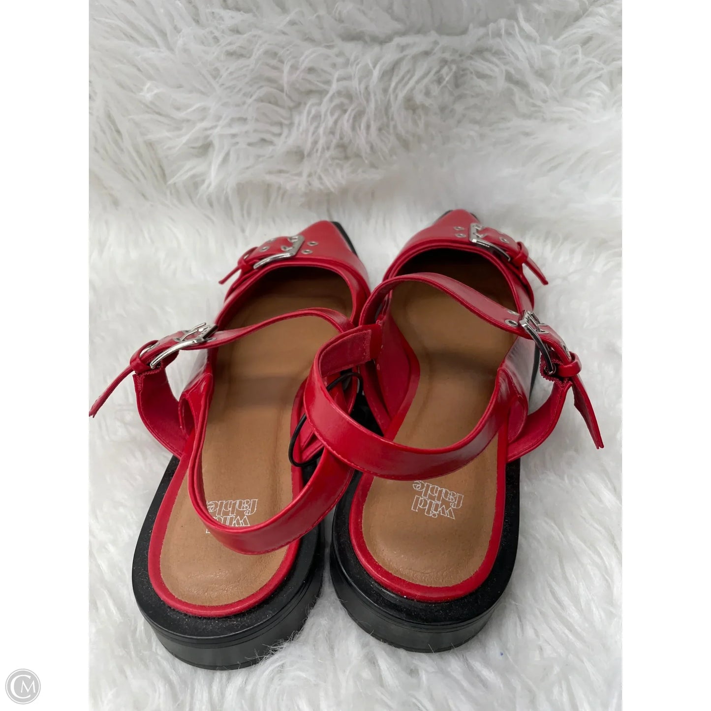 Shoes Flats By Wild Fable In Red, Size: 8