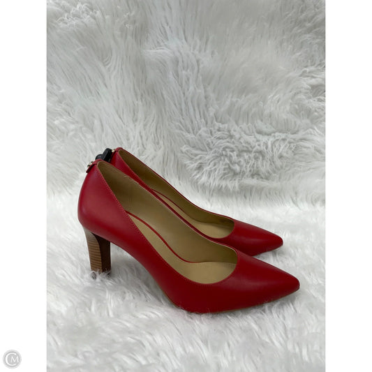 Shoes Heels Stiletto By Michael By Michael Kors In Red, Size: 6.5